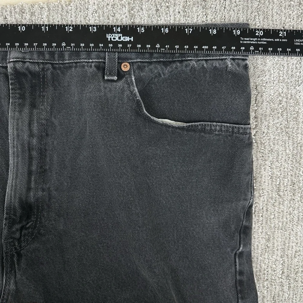 Vintage Levis 560 Jeans Mens 40x38 Fits 39x37 Black Relaxed Tapered Made USA 90s